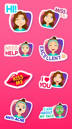 Fiona the Sassy Girl Stickers