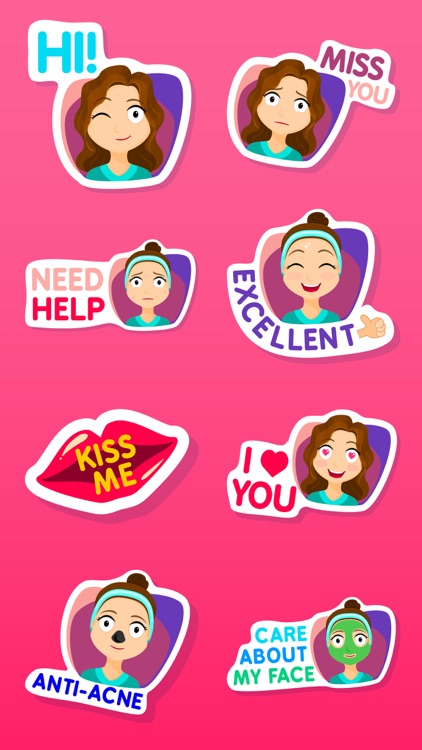 Fiona the Sassy Girl Stickers