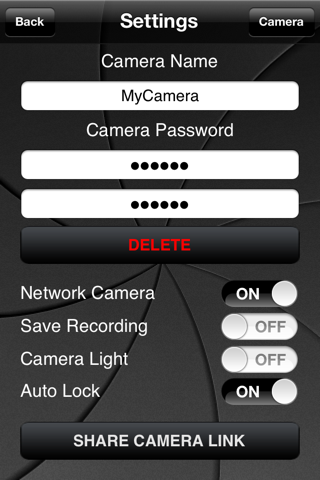 Camster! Instant Network Cam screenshot 3
