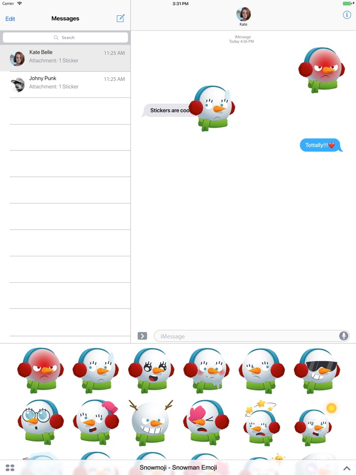 Snowmoji - Snowman Emoji