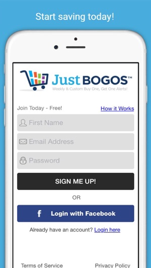 JustBOGOS -Grocery Deal Alerts