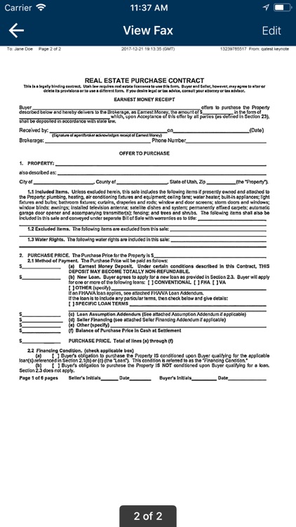 MyFax – Send & Receive a Fax