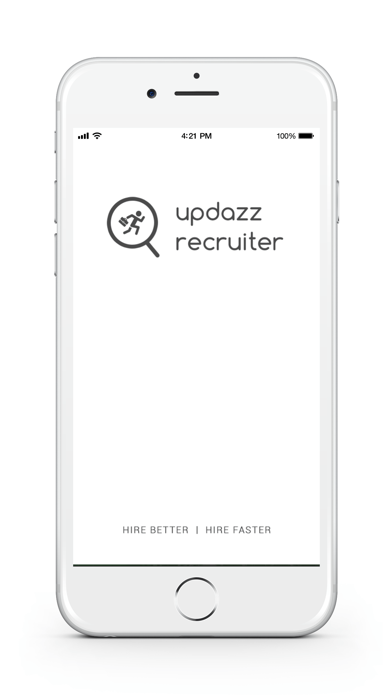 How to cancel & delete updazz Recruiter from iphone & ipad 1