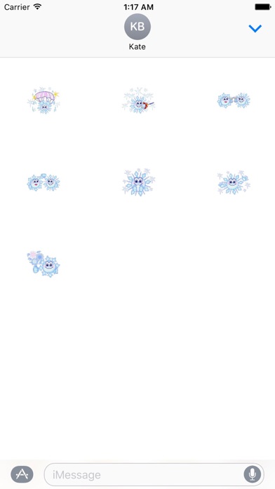 Animated Winter Emoij Sticker screenshot 3