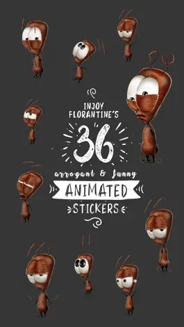 Game screenshot AntVentor Animated Stickers apk