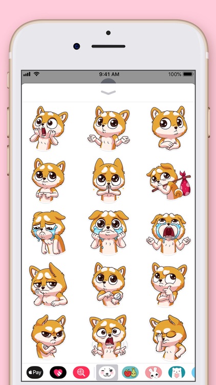 Cute Doggy Kawaii Stickers screenshot-3