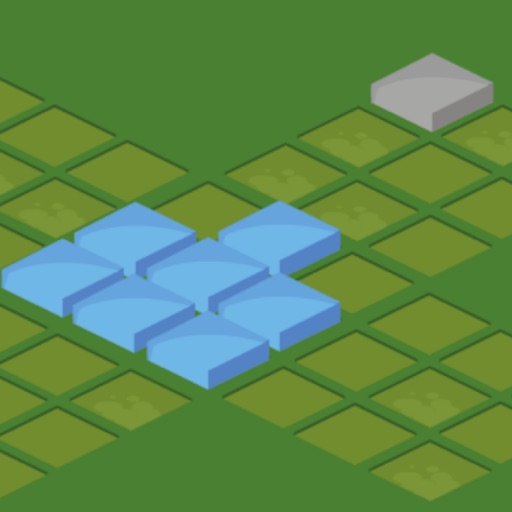 Scattered squares icon