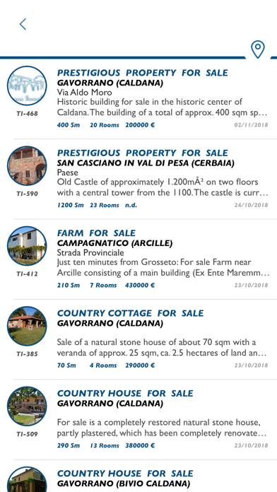 Screenshot #1 pour TUSCANY REAL ESTATE