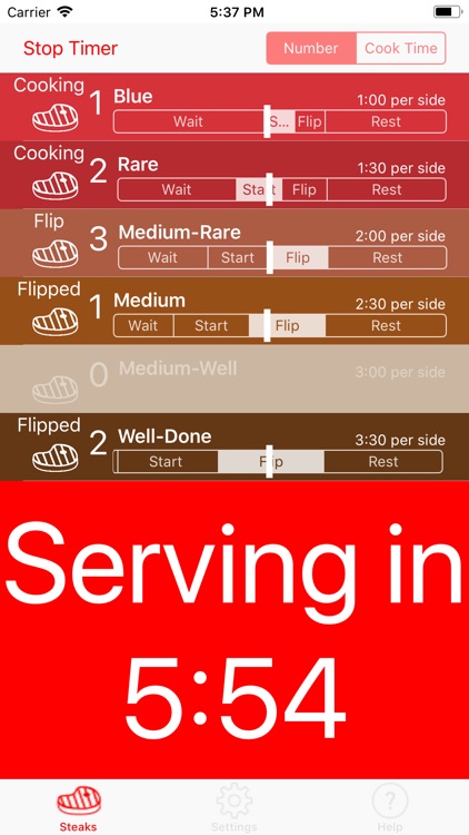 Steak Timer Pro screenshot-3