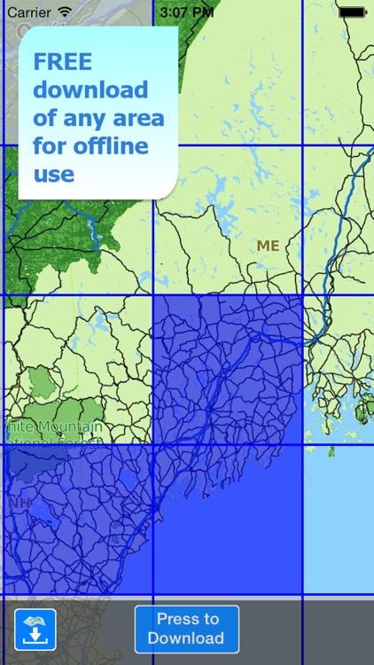 Aqua Map Maine Lakes GPS screenshot-5