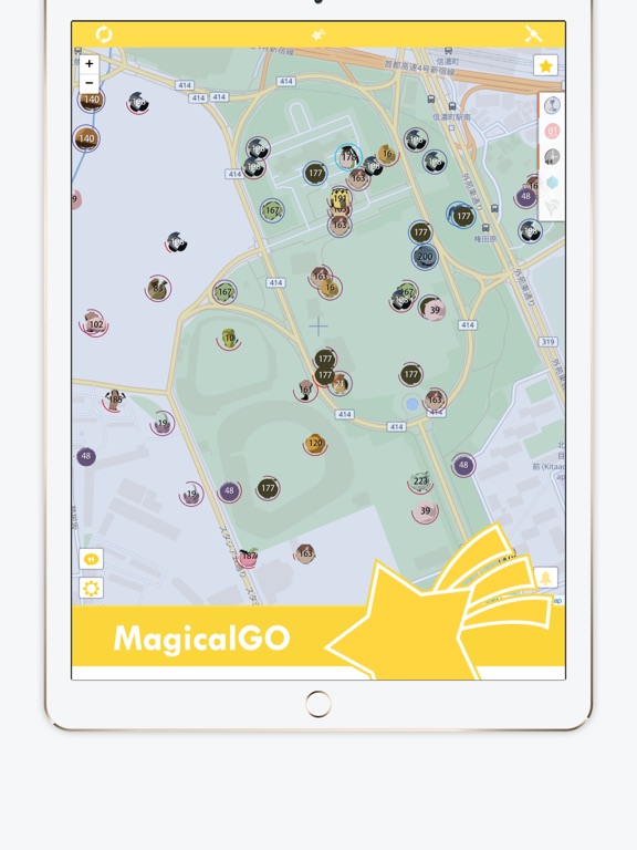 MagicalGO - リアルタイムマップのおすすめ画像1