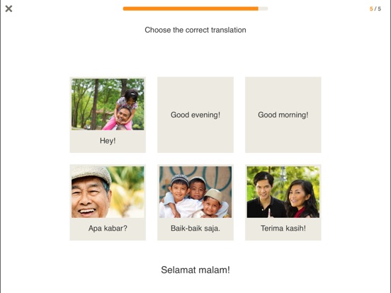 Babbel – Learn Indonesian iPad Babbel – Learn Indonesian iPad