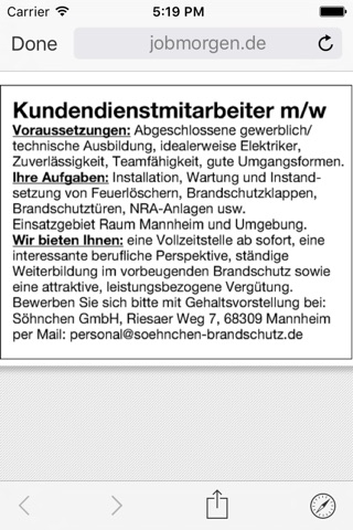 jobmorgen.de - Jobs, Jobbörse screenshot 2