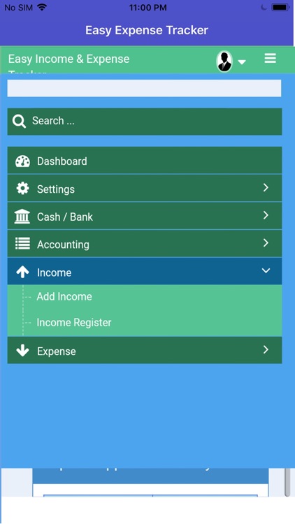 Easy Expense Tracker Manager