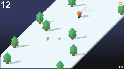 sky ski dodge-funny game screenshot 3