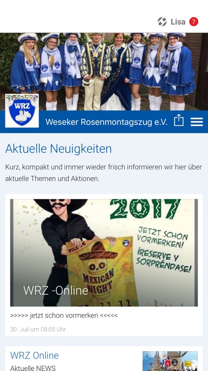 Weseker Rosenmontagszug