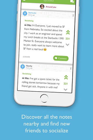 Spotted: Local dating app screenshot 2