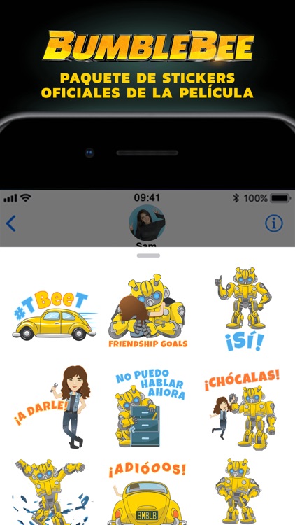 Stickers de Bumblebee