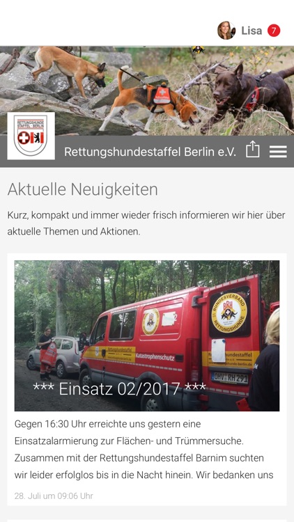 Rettungshundestaffel Berlin