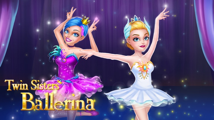 Twin Sisters Ballerina Dance screenshot-0