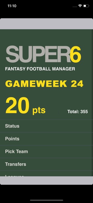 Super6 Fantasy Football(圖2)-速報App