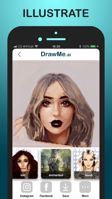 DrawMe - AI face filters screenshot 2