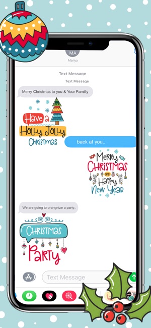 Typography Card MerryChristmas(圖4)-速報App