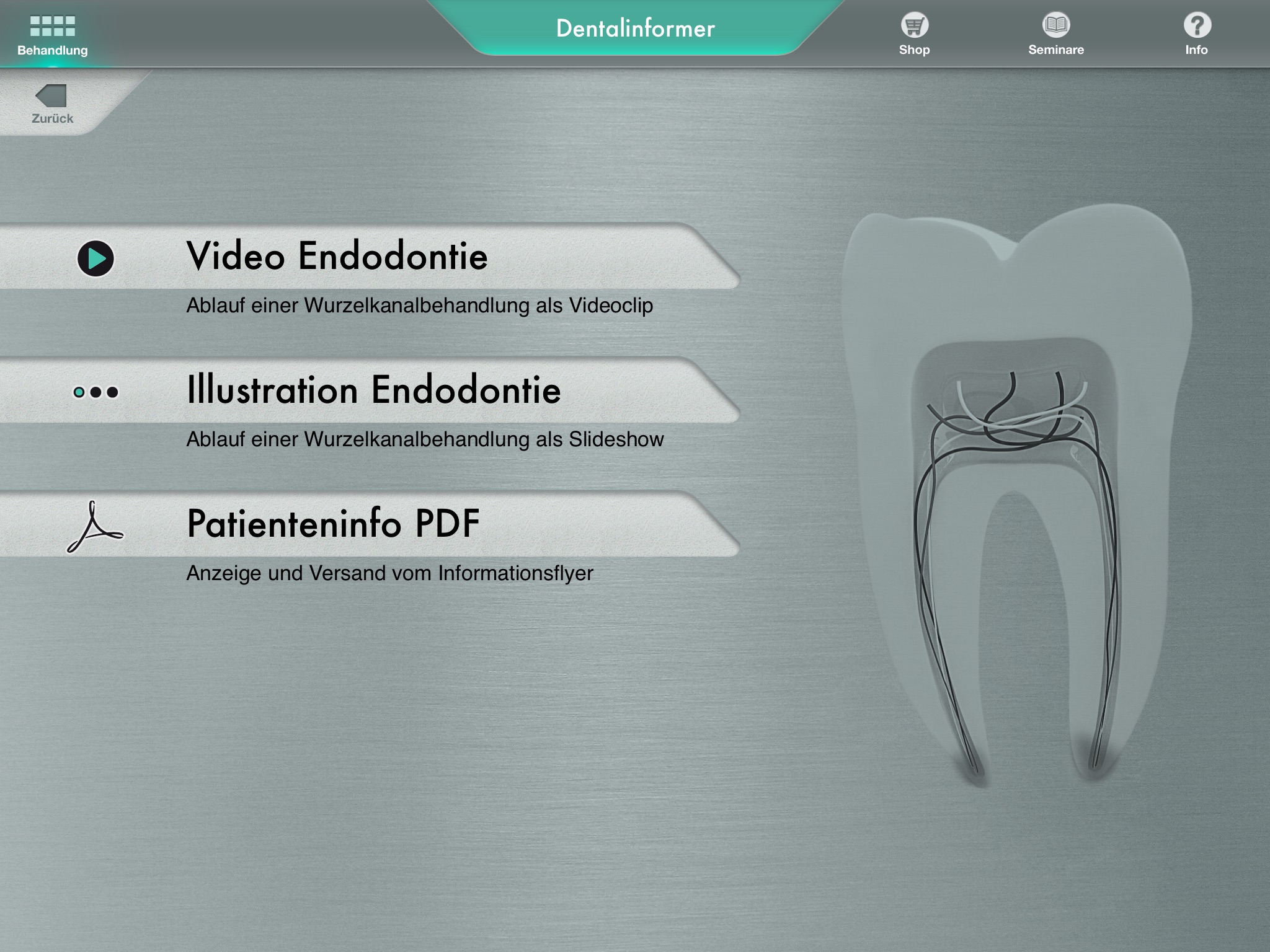 Dentalinformer screenshot 2