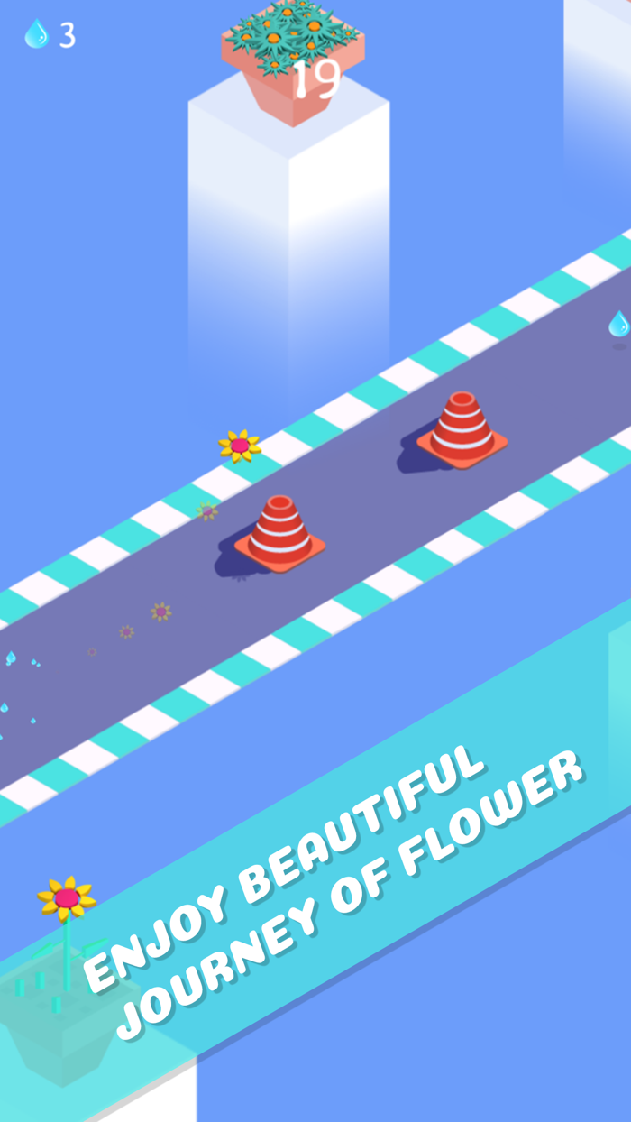 Flower Frenzy Endless Runner