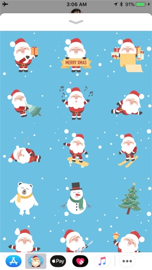 Santa Funny Stickers(圖3)-速報App