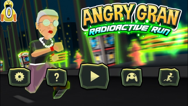 Angry Gran Radioactive Run(圖1)-速報App