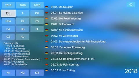 Screenshot #1 for Holidays for TV