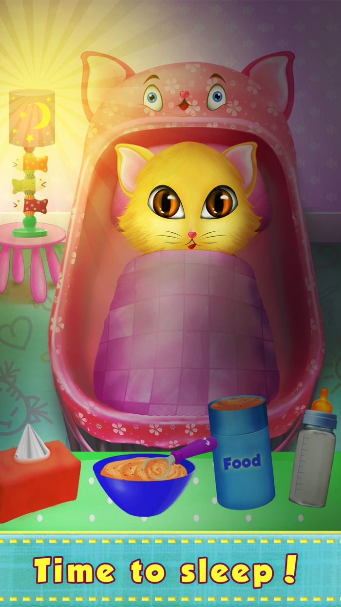 Kitty Love My Newborn Baby