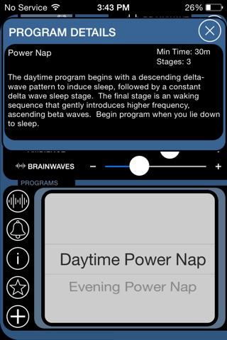 BrainWave Binaural Power Nap screenshot 2