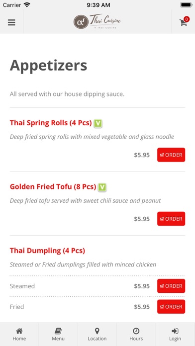 How to cancel & delete 9 Thai Cuisine from iphone & ipad 2