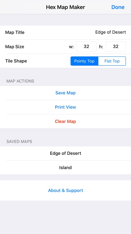 Hex Map Maker