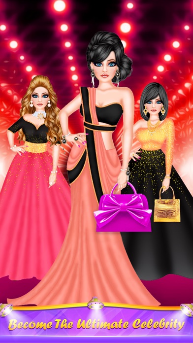 Indian Celeb Doll - Celebrity Party Beauty Salon screenshot 2