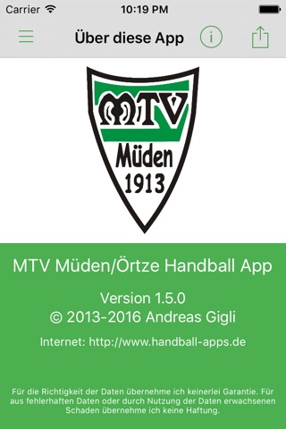 SuS Oberaden Handball screenshot 4