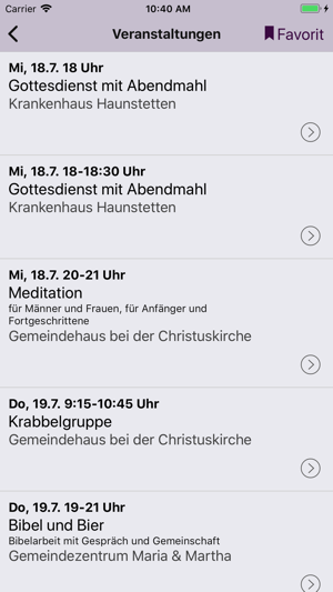 Evangelische Termine(圖5)-速報App