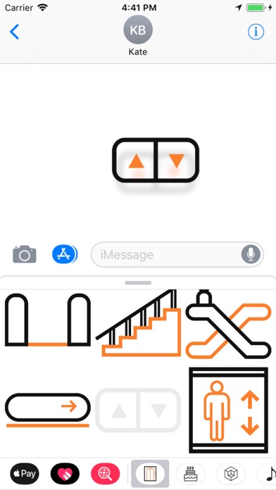 Stair Escalator Lift Stickers screenshot 4