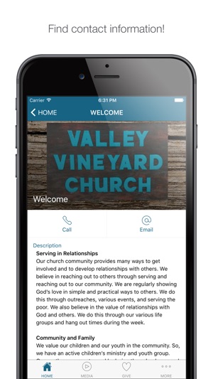 Valley Vineyard Church(圖2)-速報App