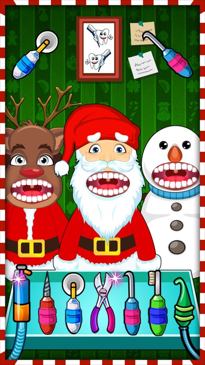 Santa Christmas Dentist Doctor screenshot-4