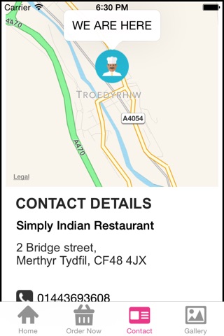 Simply Indian Restaurant screenshot 4