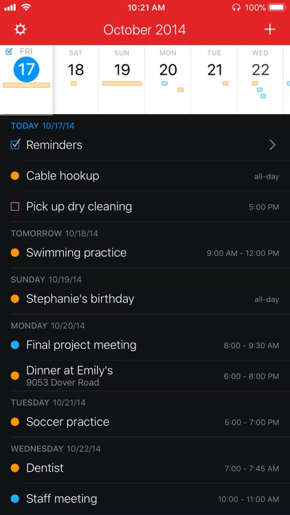 Fantastical 2 for iPhone screenshot-0