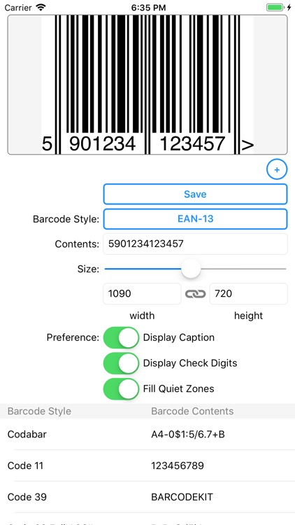 Barcode Generator -23 Barcodes