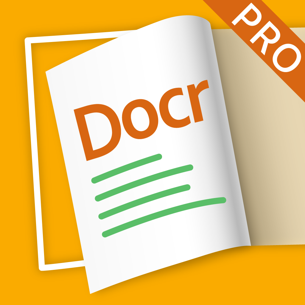 Docr Pro - Book Scanner to PDF App Icon