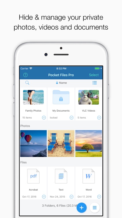 Pocket Files: Photo Lock+Safe