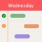 Visualize your schedule with iAgenda