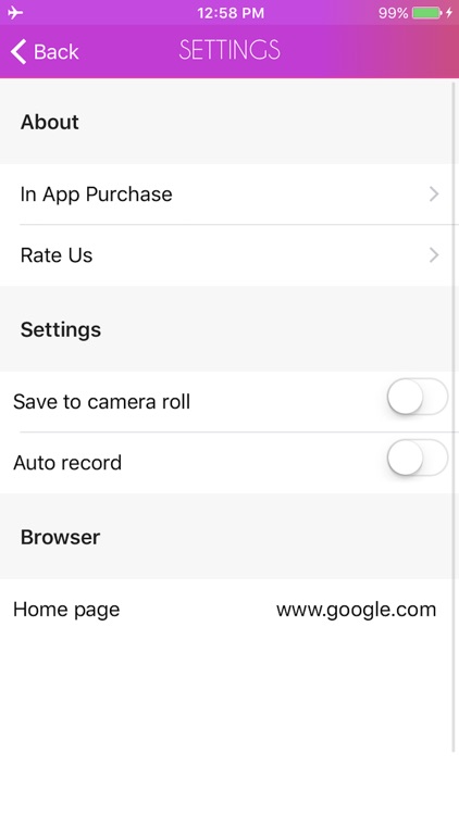 Web Recorder - Record Full Video HD