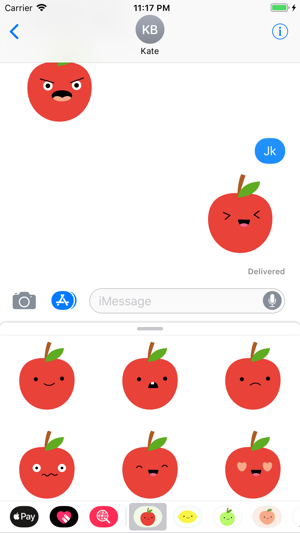 Cute Apple Stickers(圖4)-速報App